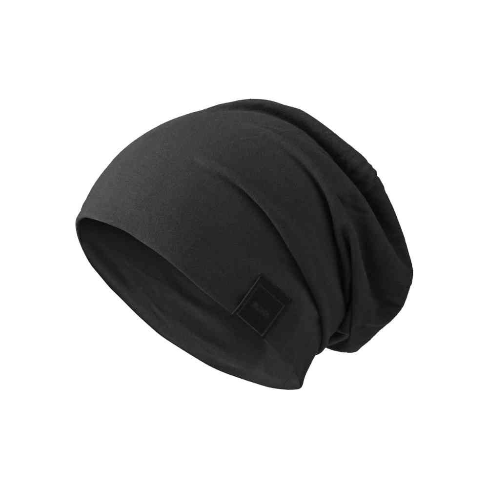 Urban Classics - Jersey Mütze Beanie - Schwarz